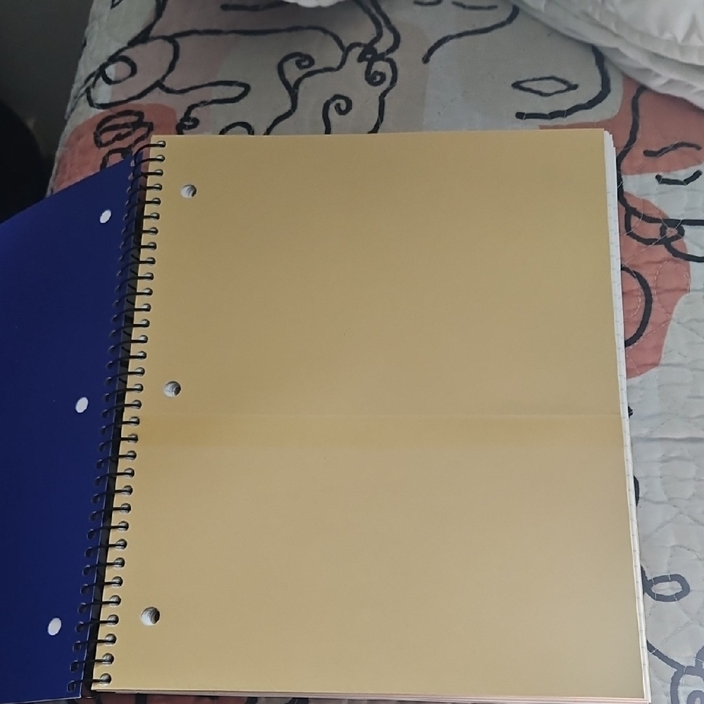 Caliber College Ruled Notebook Various Colors (Two For $4) - Picture 2 of 4